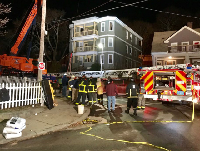 Boston Aerial Ladder Suffers 'Catastrophic Failure' at During Fire