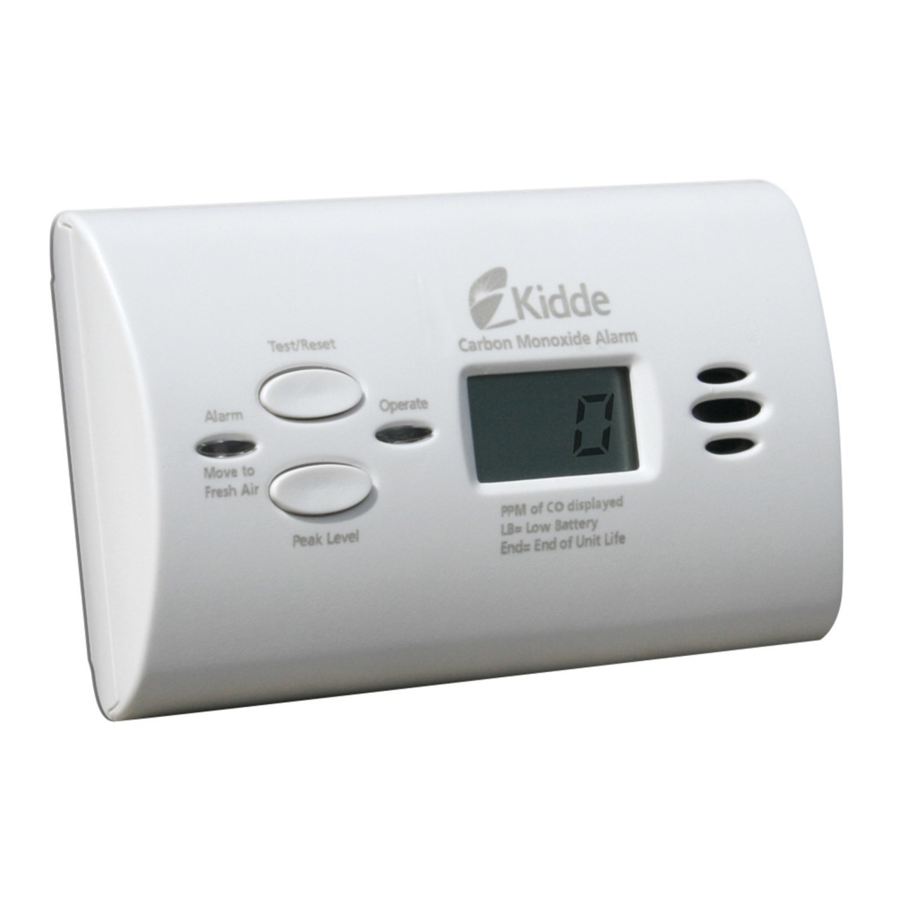How do you stop a carbon monoxide detector from beeping?
