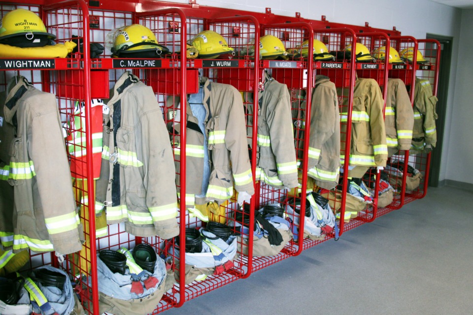 Fire Station Gear Lockers - PPE Storage - Firefighter Storage Racks ...