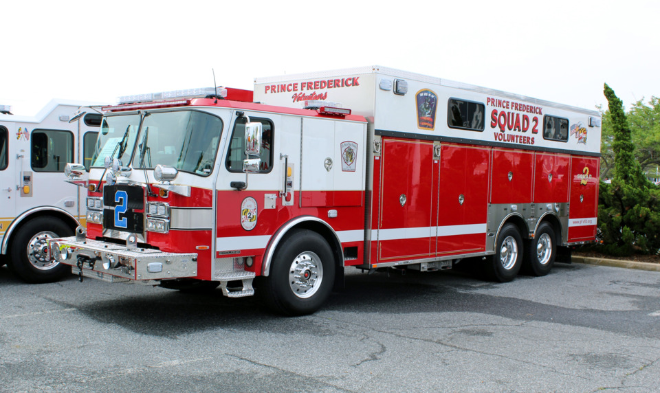 Prince Frederick, MD, Vol. Fire Co. Takes Delivery of Heavy Rescue